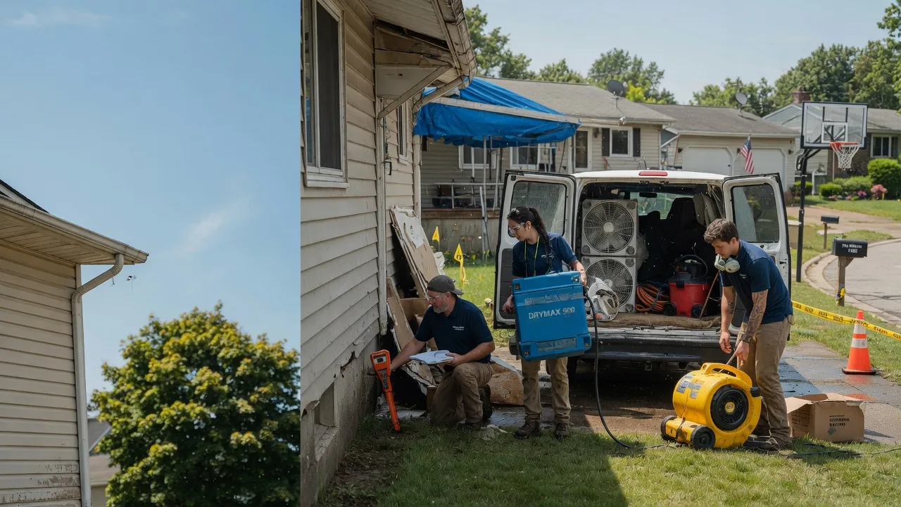 Ceiling Leak Cleanup in Trufant, MI near me